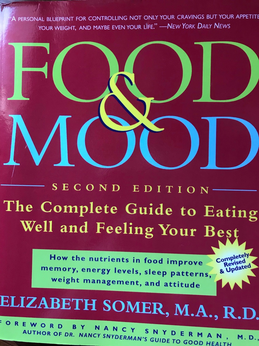 Food & Mood - Not the book's fault. But, meh.